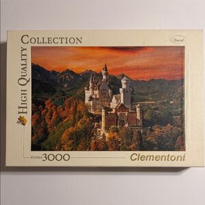 Vintage. CLEMENTONI. High Quality Collection Puzzle - 3000 Ps - Multicolor. NWOT